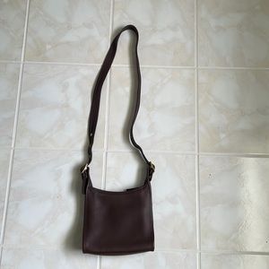 Genuine leather coach bag